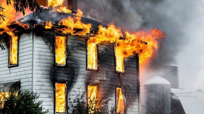 Burning Building