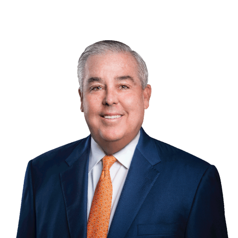 Headshot of John Morgan, a FL-based personal injury lawyer at Morgan & Morgan